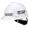 MSA V-Gard Slotted Custom Cap, Fas-Trac III Suspension Hard Hat-475363