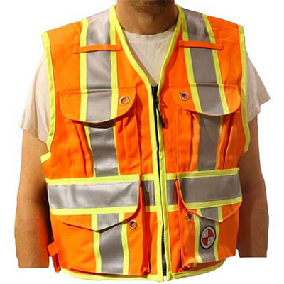 Safety Apparel PC15X - Heavy Duty X-Back Party Chief Survey Vest