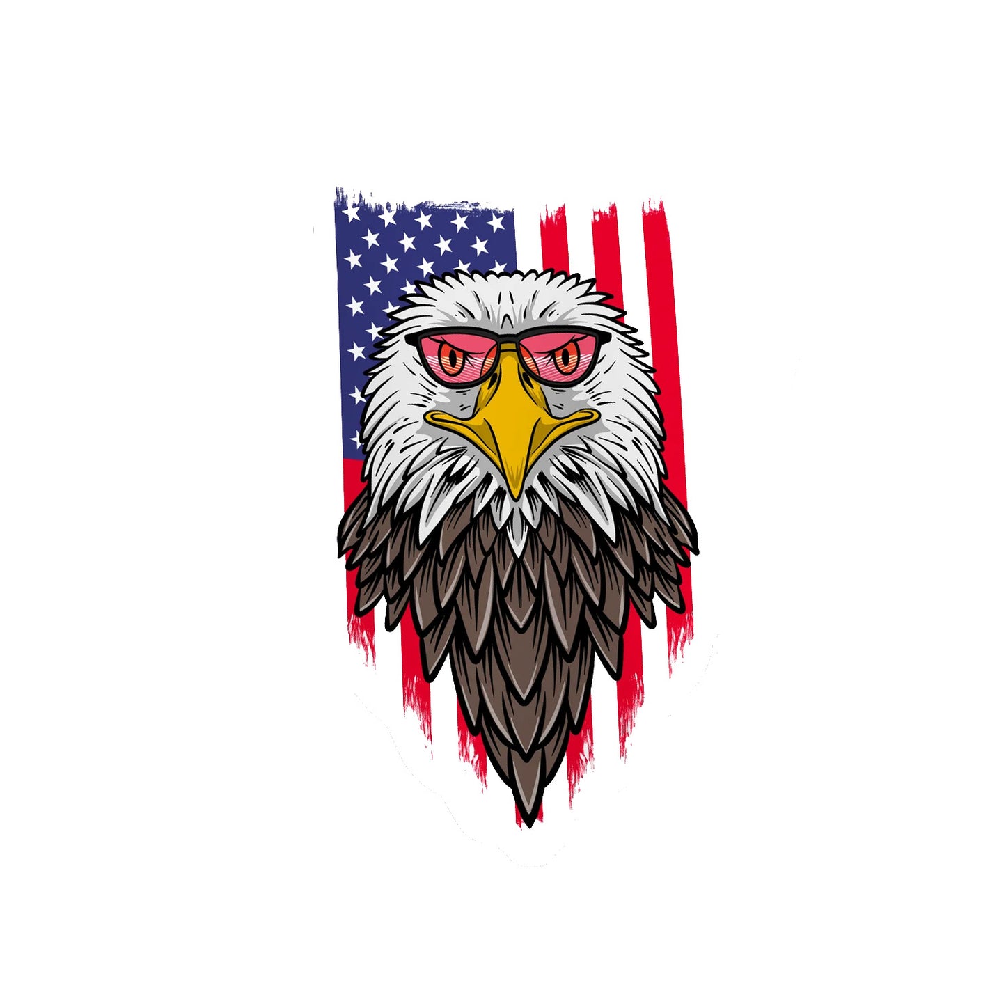 American Eagle - Hard Hat Decal