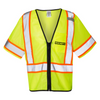 Custom Kishigo Class 3 Type R High-Visibility Mesh Safety Vest – ANSI Compliant, Reflective Stripes, Single Pocket
