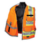 Custom Titan Tools Class 2 Utility Safety Vest with Padded Collar and Mesh Back