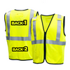 Custom Pyramex RVZ52FR Type R Class 2 High-Vis Flame Resistant Mesh Safety Vest