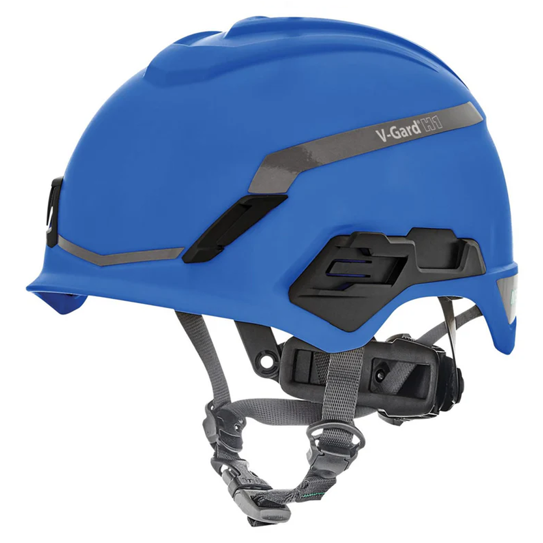 MSA V-Gard H1 Non-Vented Hard Hat with Fas-Trac III Suspension