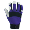 Mechanic's Glove, Pigskin Palm, Spandex Back, Velcro Closure, S-2XL