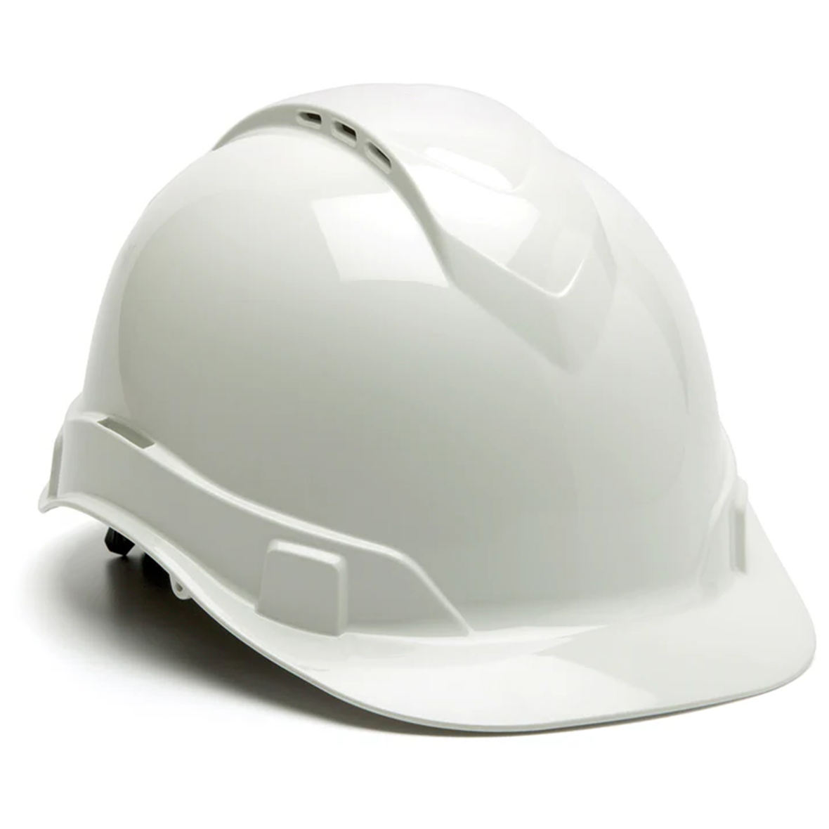 Custom Pyramex Ridgeline Vented Cap Style Hard Hat - 4 Point Ratchet Suspension