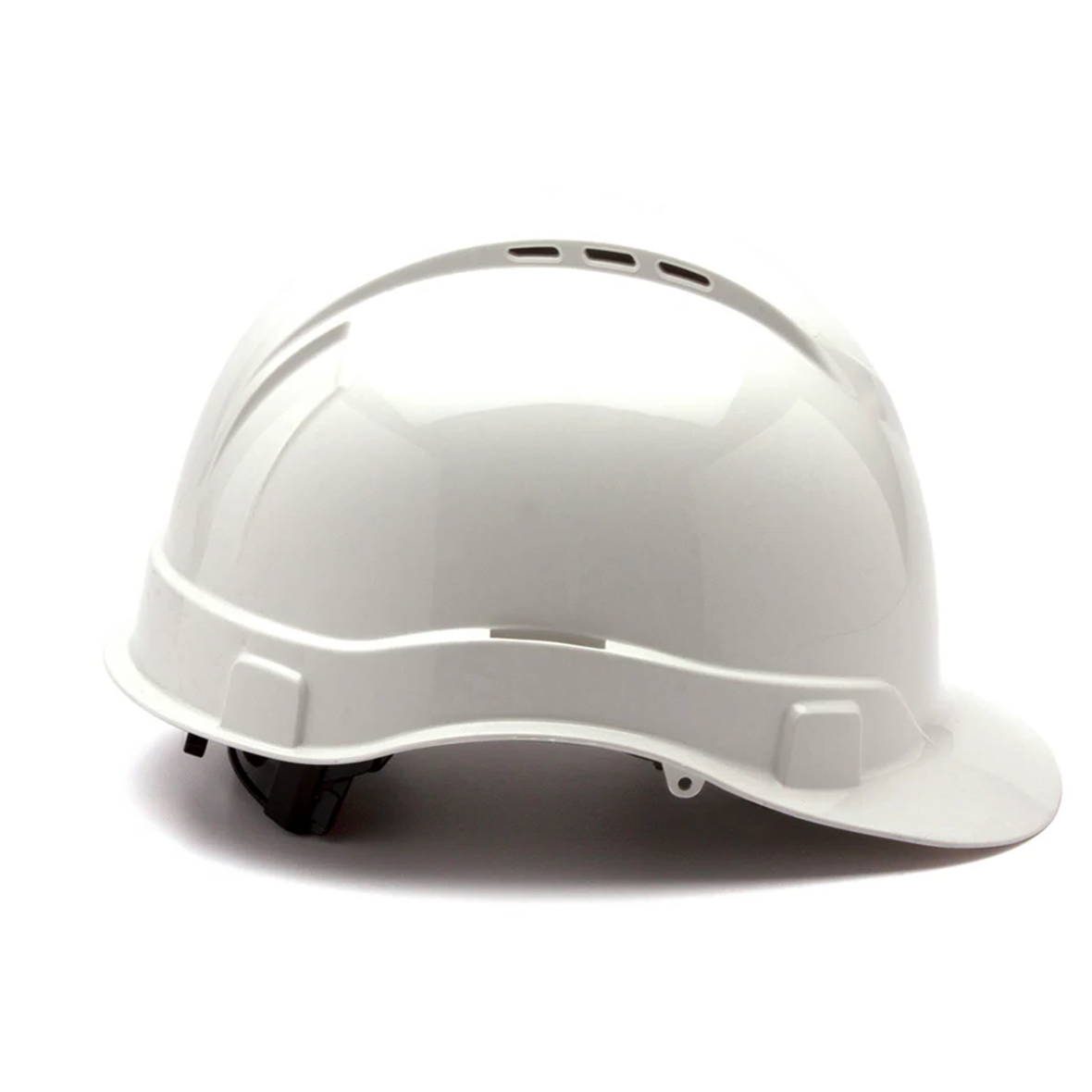 Custom Pyramex Ridgeline Vented Cap Style Hard Hat - 4 Point Ratchet Suspension