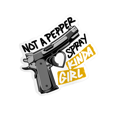 Not a Pepper Spray - Hard Hat Decal