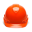 Pyramex Ridgeline Cap Style Hard Hat 6-Point Ratchet Suspension