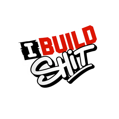 I Build - Hard Hat Decal