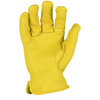 High Quality Deerskin Grain Driver, Keystone Thumb, Shirred Elastic Back, Leather Hemmed - Per Dozen