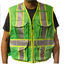 Safety Apparel PC15X - Heavy Duty X-Back Party Chief Survey Vest