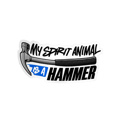 My Spirit Animal - Hard Hat Decal