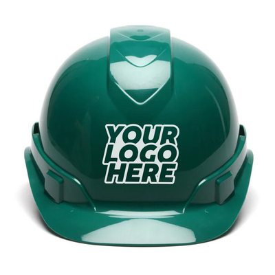 Pyramex Ridgeline Custom Cap Style Hard Hat - 4/6-Point Ratchet Suspension