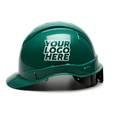 Pyramex Ridgeline Custom Cap Style Hard Hat - 4/6-Point Ratchet Suspension