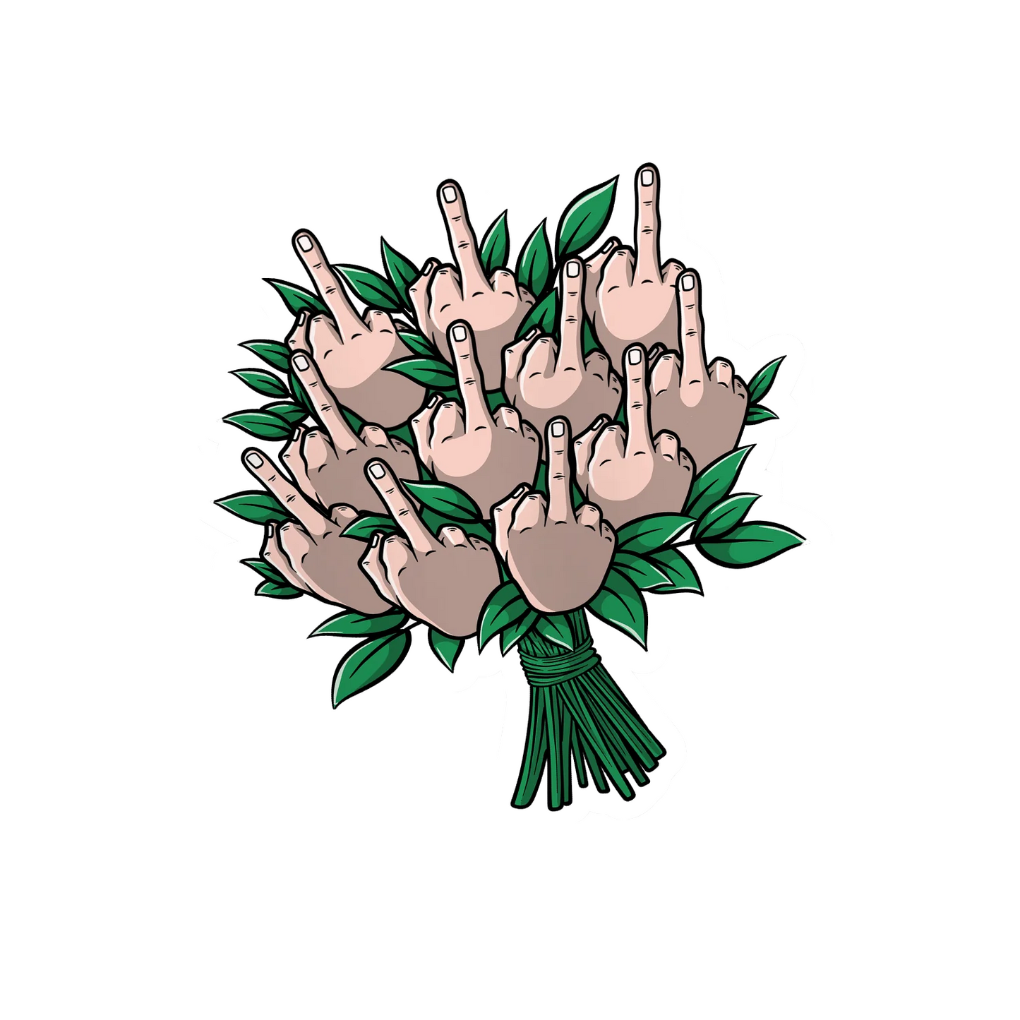 Boquet - Hard Hat Decal