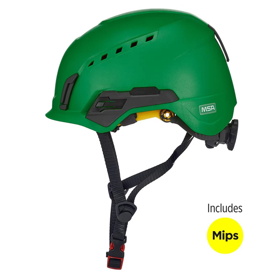 Custom MSA V-Gard H2 Mips Type 2 Vented Safety Helmet