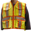 Safety Apparel PC15X - Heavy Duty X-Back Party Chief Survey Vest