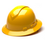 Custom Pyramex Ridgeline® Full Brim Vented Hard Hat - 4 pt Ratchet