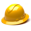 Custom Pyramex Ridgeline® Full Brim Vented Hard Hat - 4 pt Ratchet