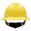 MSA  V-Gard Full Brim Hard Hat - Fas-Trac Suspension Type I, Class E