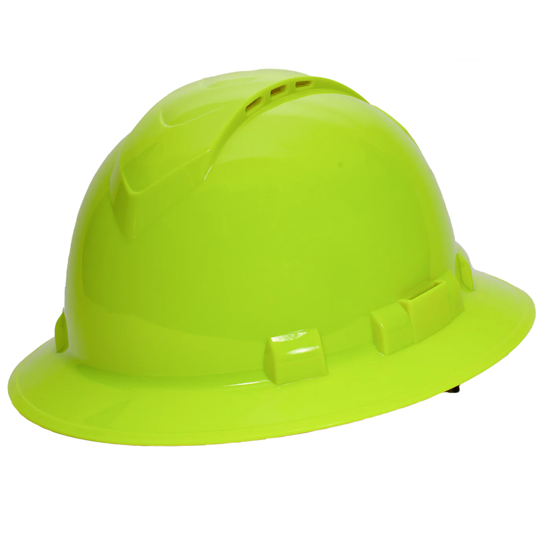 Custom Pyramex Ridgeline® Full Brim Vented Hard Hat - 4 pt Ratchet