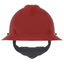 MSA  V-Gard Full Brim Hard Hat - Fas-Trac Suspension Type I, Class E