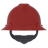 Custom MSA  V-Gard Full Brim Hard Hat - Fas-Trac Suspension Type I, Class E
