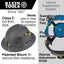 Hard Hat, Premium KARBN™ Pattern, Non-Vented Full Brim, Class E