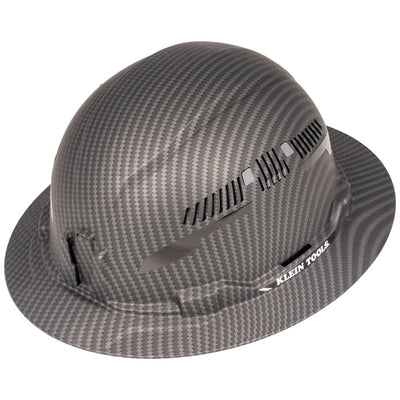 Hard Hat, Premium KARBN™ Pattern, Non-Vented Full Brim, Class E
