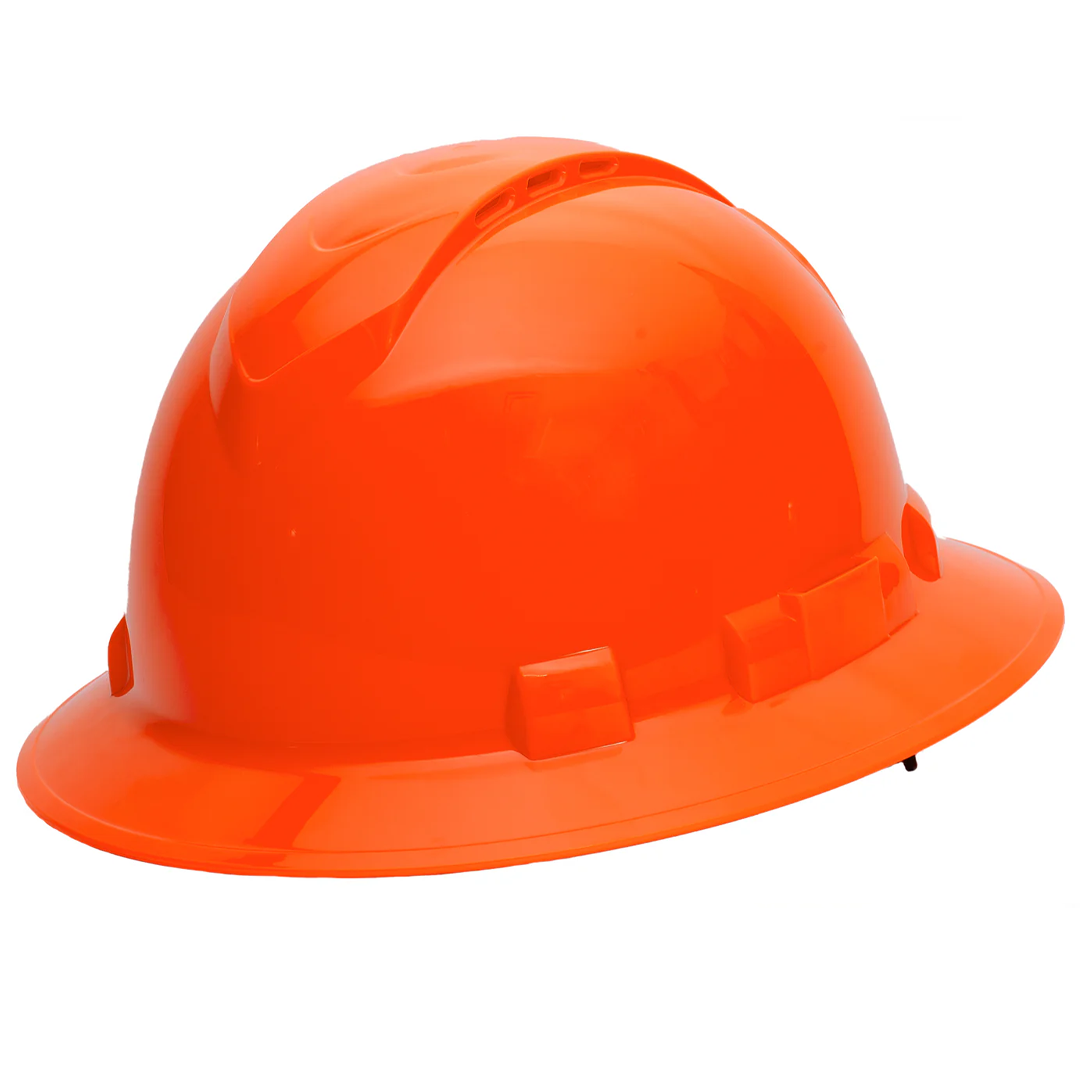 Custom Pyramex Ridgeline® Full Brim Vented Hard Hat - 4 pt Ratchet