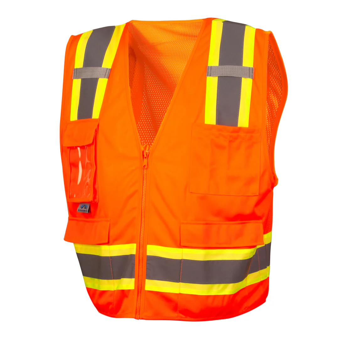 Custom Pyramex RVZ24CP Series ANSI Type R Class 2 Vest