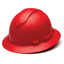 Pyramex Ridgeline Hard Hat - 4-Point Ratchet Suspension
