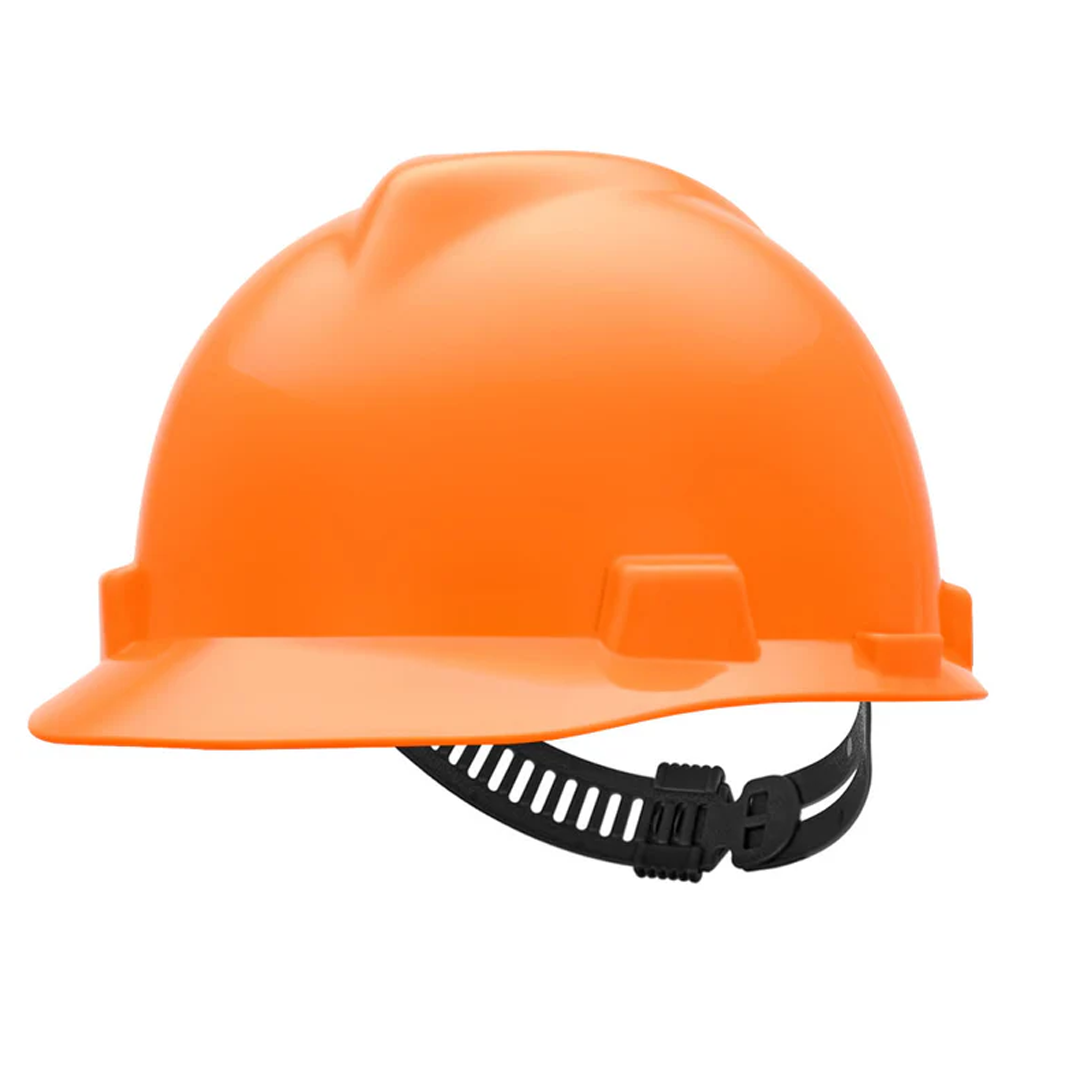 MSA V-Gard Cap Style Hard Hat StazOn 4-Point Suspension