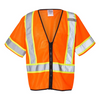 Custom Kishigo Class 3 Type R High-Visibility Mesh Safety Vest – ANSI Compliant, Reflective Stripes, Single Pocket