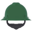 MSA  V-Gard Full Brim Hard Hat - Fas-Trac Suspension Type I, Class E