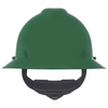 Custom MSA  V-Gard Full Brim Hard Hat - Fas-Trac Suspension Type I, Class E