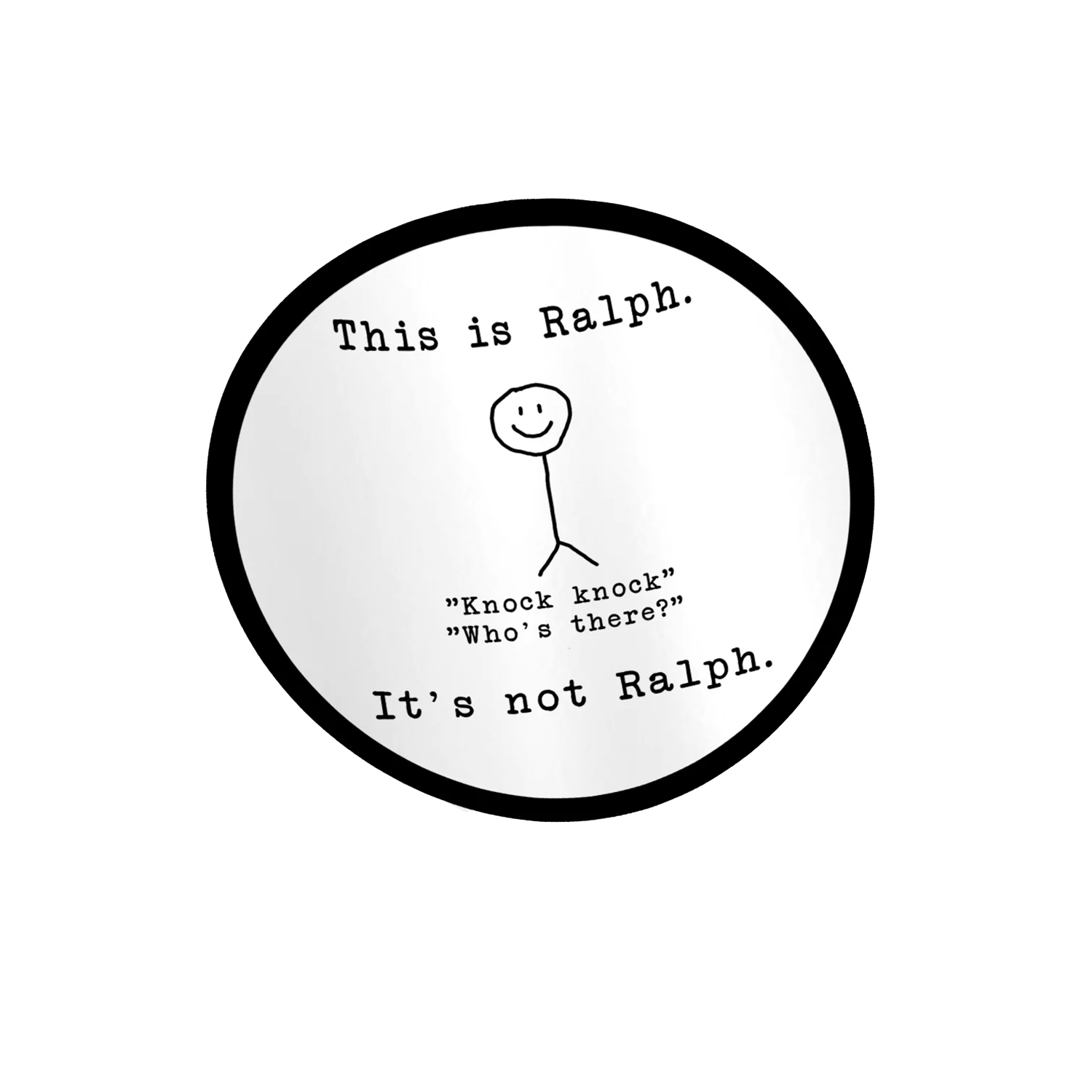 This is Ralph - Hard Hat Decal – Custom Safety USA
