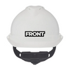 Custom MSA V-Gard 500 Fas-Trac III 4-Point Ratchet Vented Hard Hat