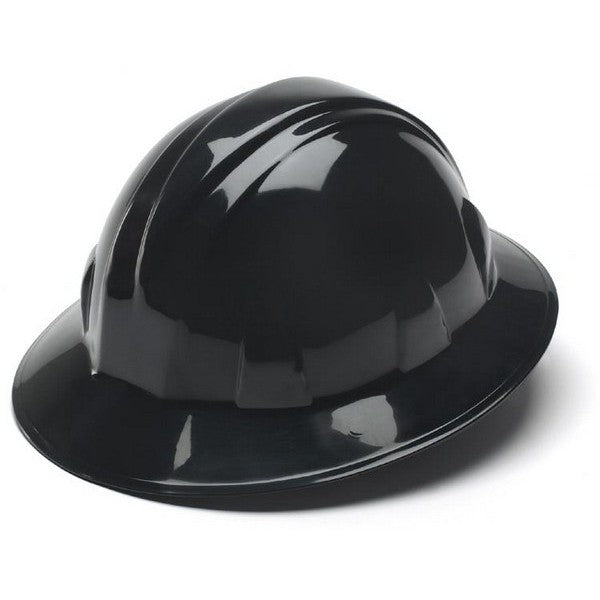 Pyramex SL Series Custom Full Brim Hard Hat - 4 pt Ratchet Suspension