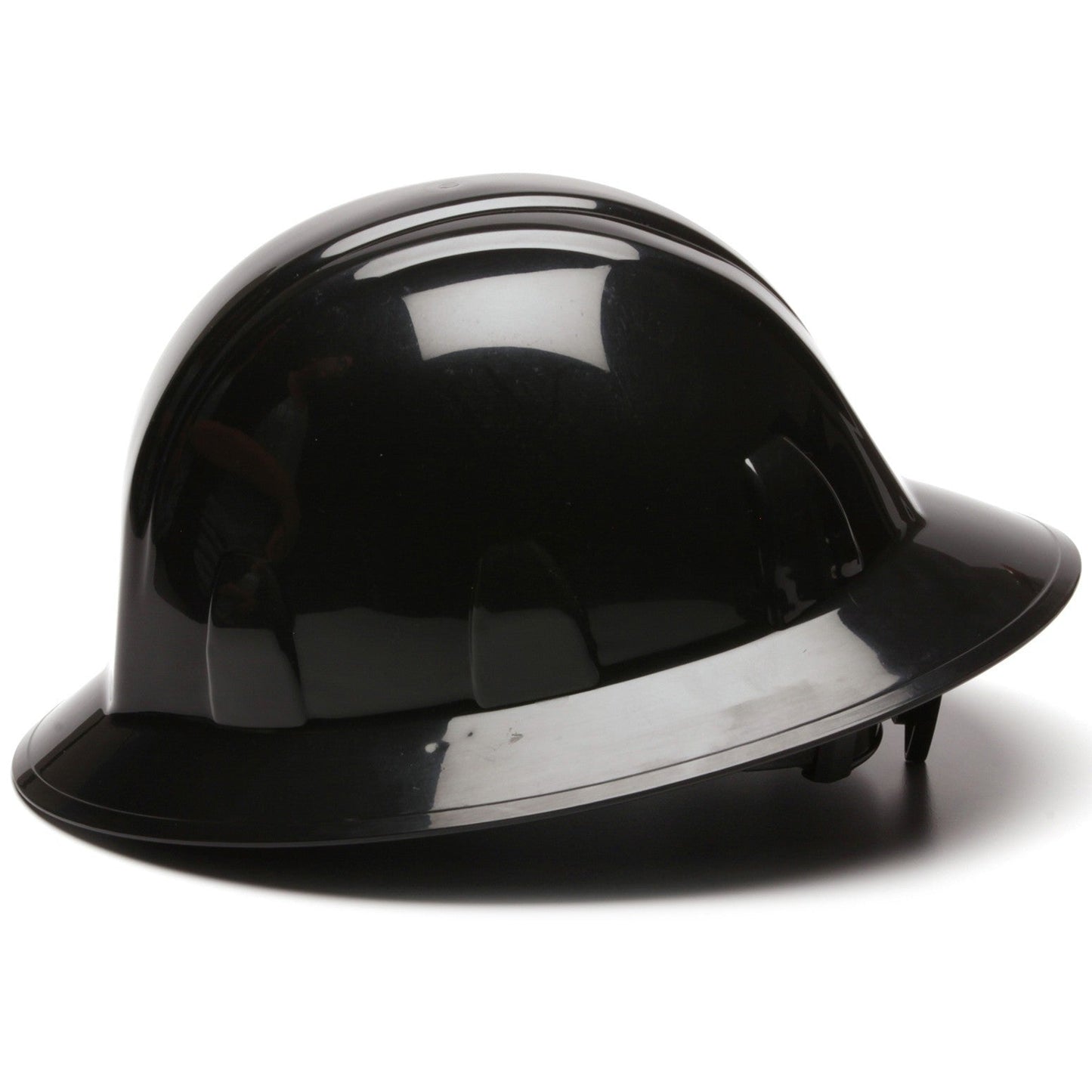 Pyramex SL Series Custom Full Brim Hard Hat - 4 pt Ratchet Suspension