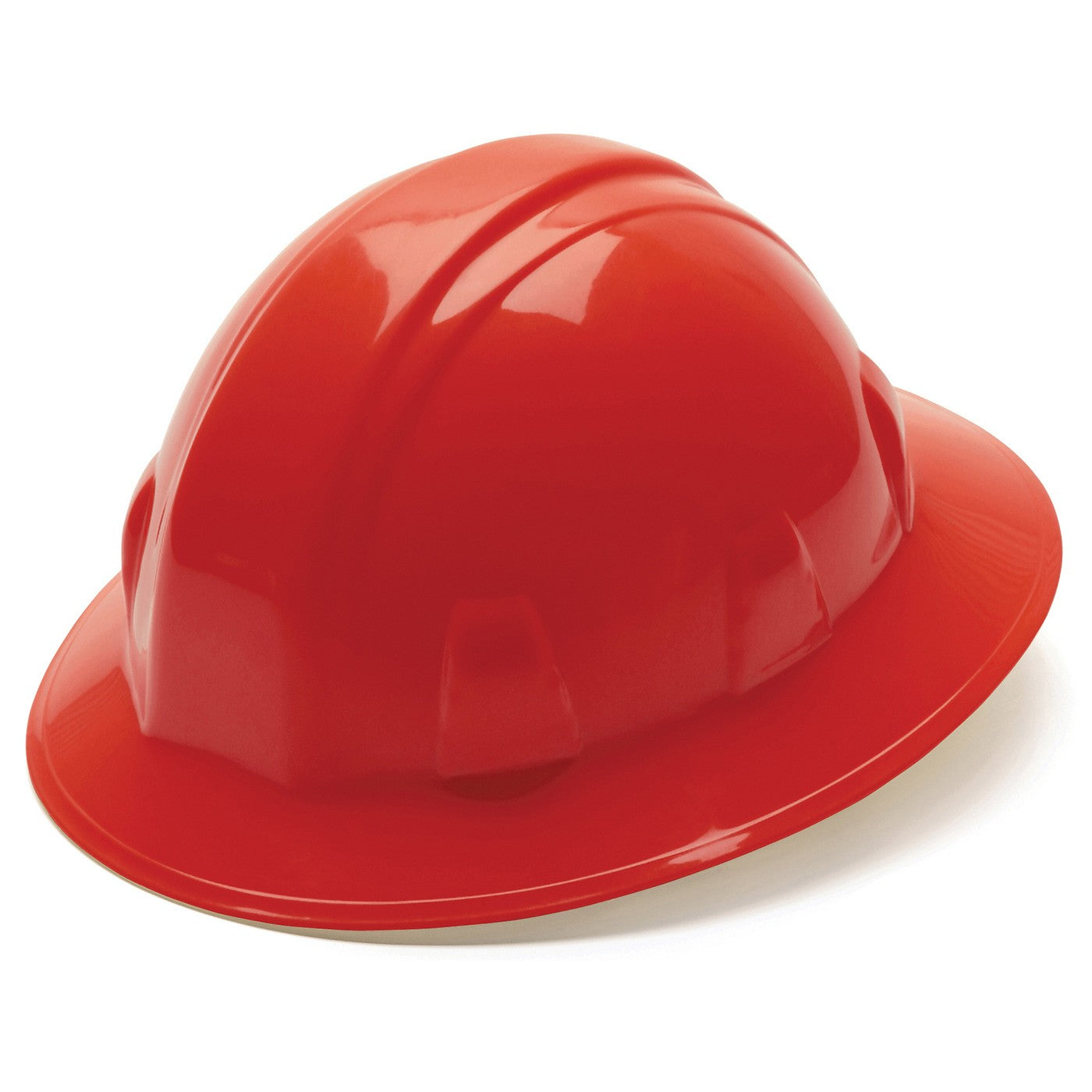 Pyramex SL Series Full Brim Hard Hat - 4 pt Ratchet Suspension