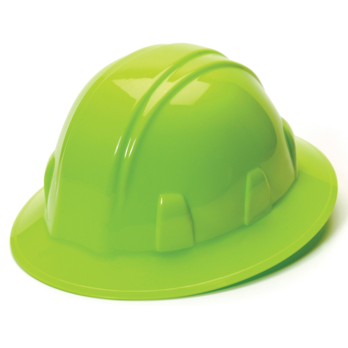 Pyramex SL Series Custom Full Brim Hard Hat - 4 pt Ratchet Suspension