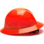 Pyramex SL Series Custom Full Brim Hard Hat - 4 pt Ratchet Suspension