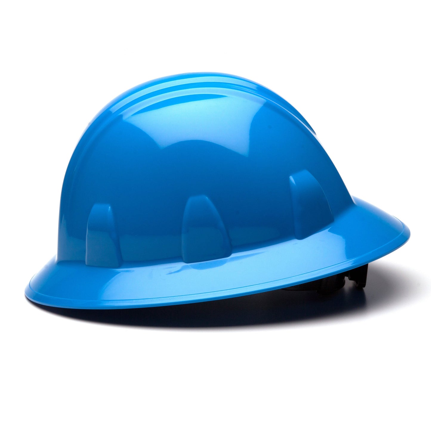 Pyramex SL Series Custom Full Brim Hard Hat - 4 pt Ratchet Suspension