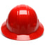 Pyramex SL Series Custom Full Brim Hard Hat - 4 pt Ratchet Suspension