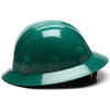 Pyramex SL Series Full Brim Custom Hard Hat 6 pt Ratchet Suspension