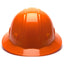 Pyramex SL Series Custom Full Brim Hard Hat - 4 pt Ratchet Suspension