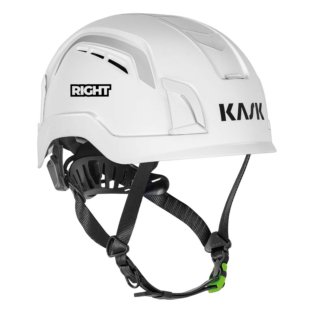 Custom KASK ZENITH X2 AIR HI VIZ Helmet WHE00100 – Vented, Type I & II, Class C, ANSI & EN Certified