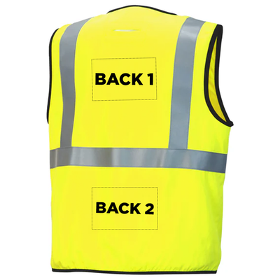 Custom Pyramex RVHL50FR Type R Class 2 High-Vis Flame Resistant Safety Vest