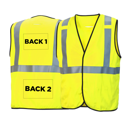 Custom Pyramex RVHL50FR Type R Class 2 High-Vis Flame Resistant Safety Vest